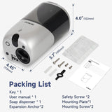 AIKE Automatic Wall-Mounted Soap Dispenser for Bathroom and Kitchen 24fl.oz/700ml, Model AK1216 - AIKE Direct Store