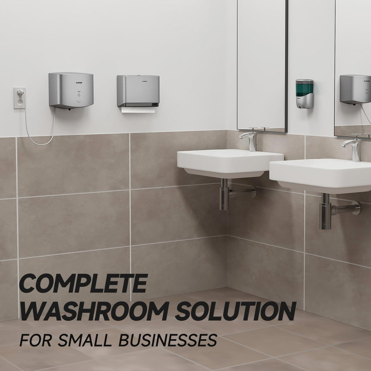 AIKE Paper Towel Dispenser 200 Sheets Capacity,Model AK5101 - AIKE Direct Store