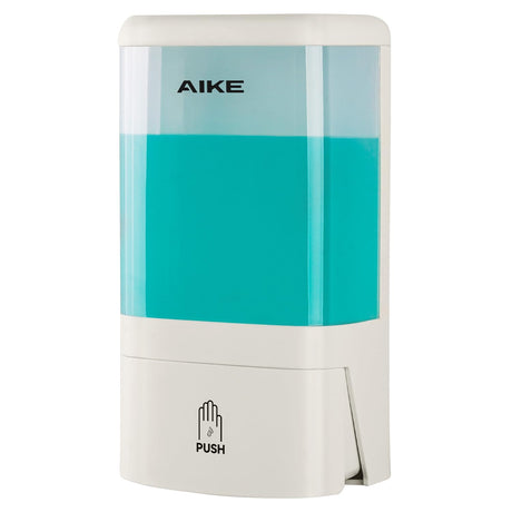 AIKE Wall-mounted Manual Liquid Soap Dispenser for Commercial Restrooms Large Capacity 40.58 fl oz/1.2L , Model AK1007 - AIKE Direct Store