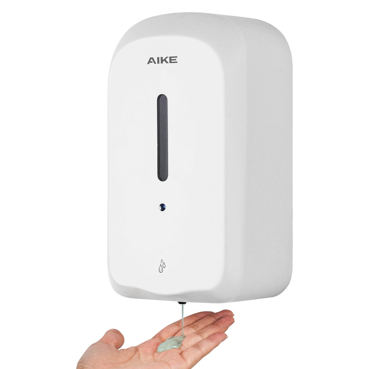 AIKE Automatischer, mit 5 Gängen verstellbarer Flüssigseifenspender, 27 Fl Oz, AK1205