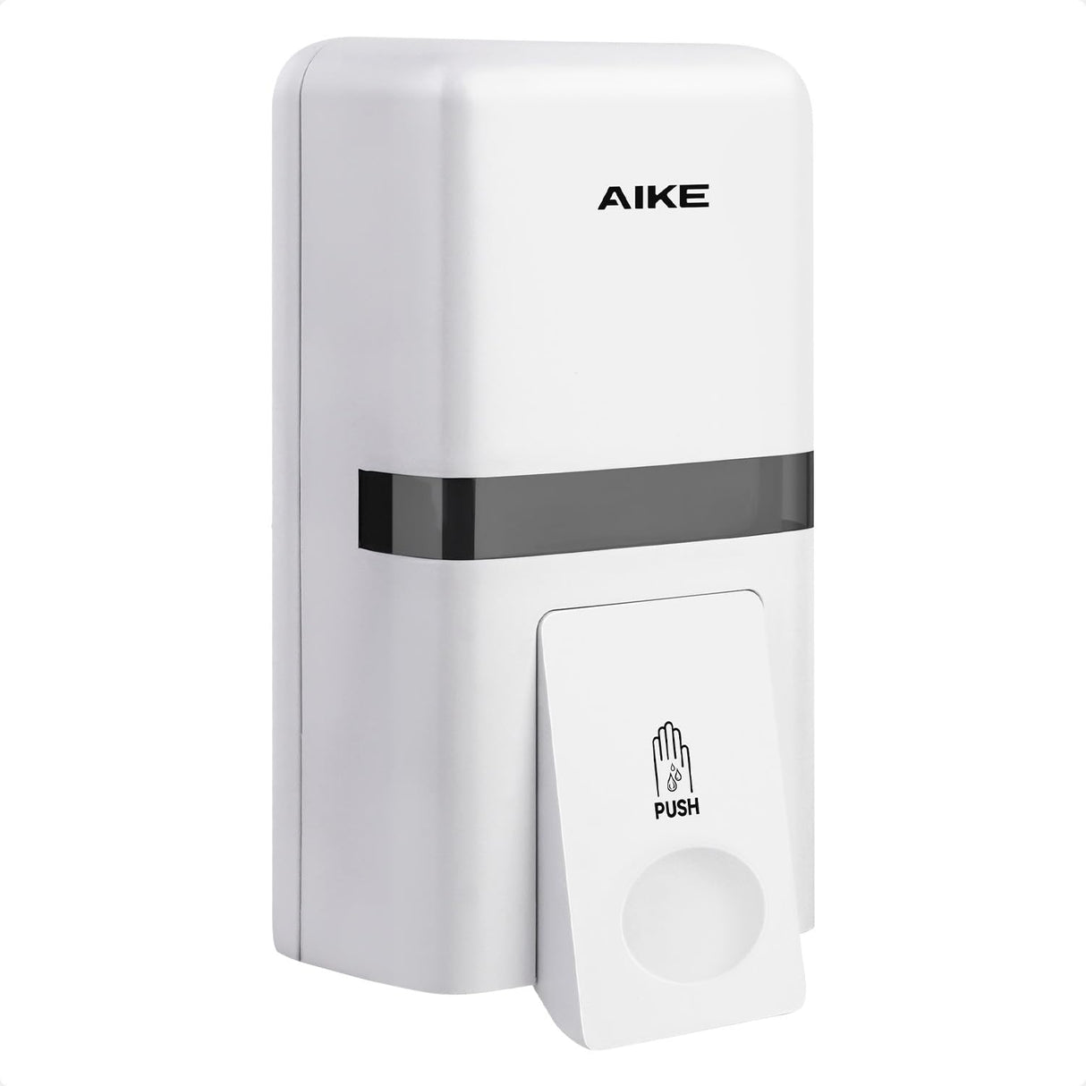 AIKE Manual Liquid Soap Dispenser with Extended Pump, 27fl oz /800ml Large Capacity for Commercial Bathrooms,Model AK1008 - AIKE Direct Store
