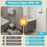 AIKE Electric Slim Hand Dryer For Household & Commercial Bathroom, AK2822