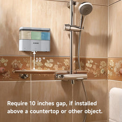 AIKE Touch-Free IPX7 Water Proof Shower Shampoo Dispenser, AK1903
