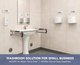 AIKE Manual Push Liquid Soap Dispenser for Commercial Bathroom 27oz Large Capacity,Model AK1006 - AIKE Direct Store