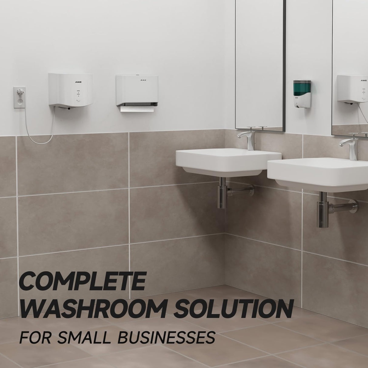 AIKE Paper Towel Dispenser 200 Sheets Capacity,Model AK5101 - AIKE Direct Store