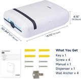 AIKE Commercial Wall Mount Paper Towel Dispenser with Lock,400 Sheets Large Capacity,Model AK5301 - AIKE Direct Store