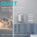 AIKE Low Noise Warm Hand Dryer for Home Bathroom , Easy Installation, 1500W-1900W,AC110V-130V, Model AK2637