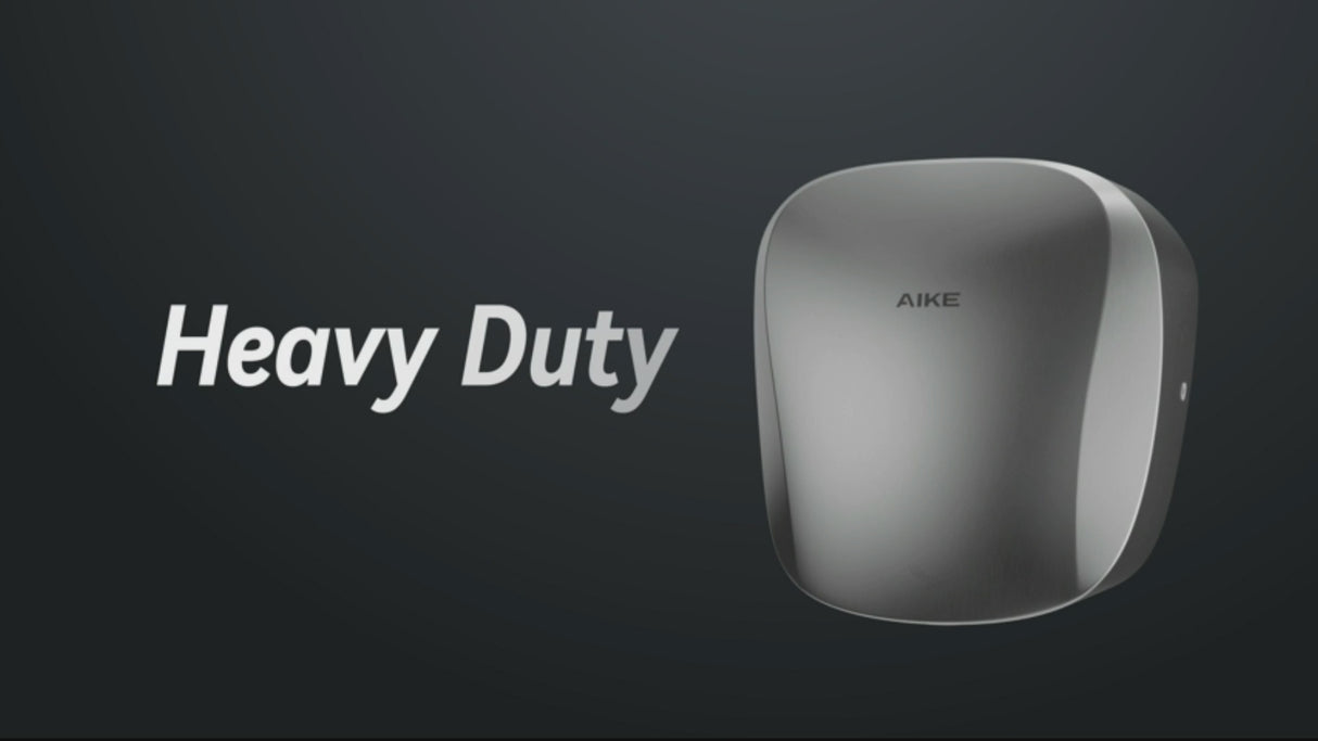 AIKE UL Certified Commercial Hand Dryer with HEPA Filter,Heavy Duty Electric High Speed Hand Dryer, Model AK2903