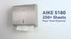 AIKE 250 Sheets Stainless Steel Commercial Wall Mount Paper Towel Dispenser with Lock,Model AK5180