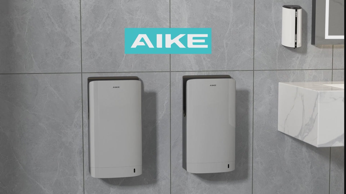 AIKE Elektrischer Händetrockner mit HEPA-Filter für gewerbliche Badezimmer, AK2065
