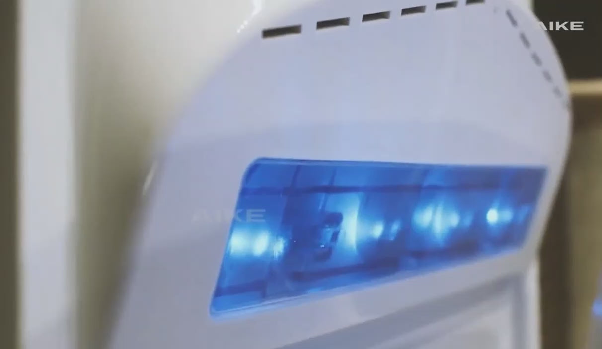 AIKE Premium Hand Dryer With LED Timing For Commercial Bathroom, AK2005H