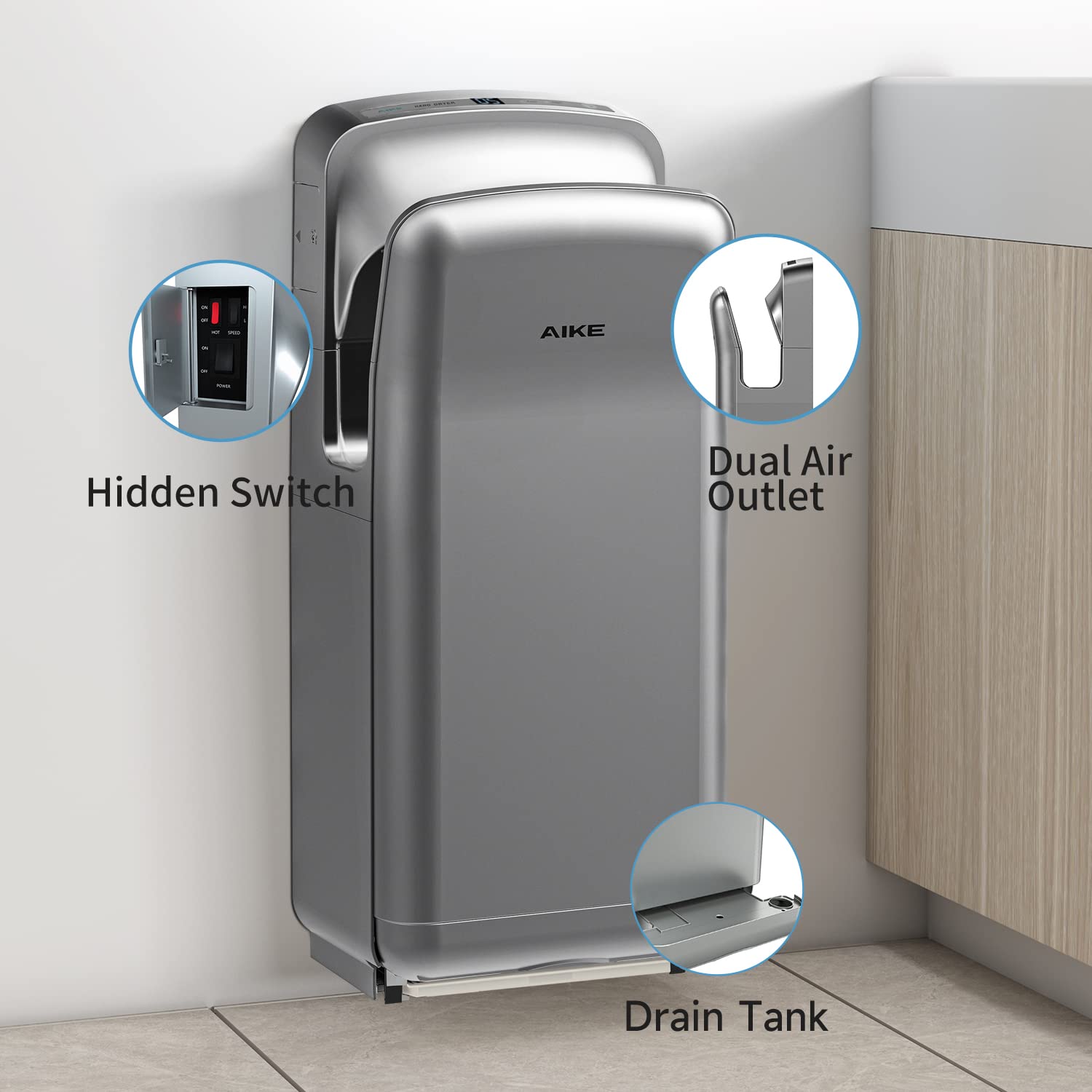 BioJet Ultra High Speed Hand Dryer